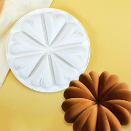 Baking Moulds Dorica Flower Heart Silicone Mousse Mold Kitchen Accessories Chocolate Cake Mould Fondant Decorating Tools Bakeware