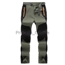 Others Apparel Outdoor Men Work pants Autumn Winter Overalls Elastic Waterproof Quick Dry Pockets Pants Outdoor Trousers Casual Pants x0711