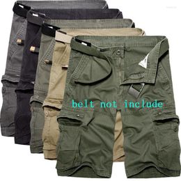 Men's Shorts Mens Military Cargo Summer Army Camouflage Tactical Cotton Loose Workout Casual Short Pants Pocket Trousers Men