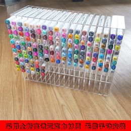 Pencil Cases Markers Artist Hole Holder Office Accessories Stationery Organizer Makeup Brush Tools 230710