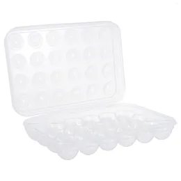 Flatware Sets Egg Carton Drying Case Organiser Box Rack Refrigerator Stuffed Eggs Container Storage Boxes Filling Holder Tray