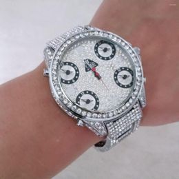 Wristwatches JKCO Czech Leopard Full Sky Star Couple Water Diamond Non Mainstream Hip Hop Men's And Women's Wristwatch Watch