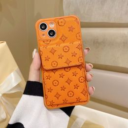 Designer Top letter case iPhone 14 13 pro max 11 12 12Pro 14plus 7 8 plus x xs xr Luxury Floral letter top silicone protective case