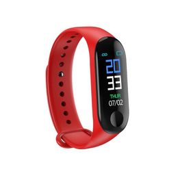 Fitness Smart Bracelet for Xiaomi M3 Smart Watch IP67 Waterproof Wristband Heart Rate Sleeping Monitoring Pedometer for IOS and