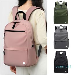 LL-8102 Womens Bags Mens Students School Bag Laptop Backpacks Gym Outdoor Sports Shoulder Pack Travel Waterproof Backpack Handbag