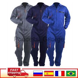 Others Apparel MenWomen Work Clothing Overall Uniform Working Coveralls Welding Suit Car Repair Workshop Mechanic Plus Size clothes x0711