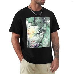 Men's Tank Tops The Enchanted Forest.Abstract Watercolour Art T-Shirt Blouse Sports Fan T-shirts Plus Size Mens Plain T Shirts