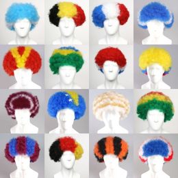 halloween party clown wig carnival cosplay costume daily wear party headwear football club accessory