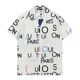 Fashion Summer Hawaii Beach Shirt Designer Women Men Casual Shirts Various Pattern Letter Print Short Sleeves Mens Dress Shirts