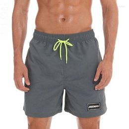 Men's Shorts JOCKMAIL Brand 2023 Stretch Swim Trunks Quick Dry Beach With Pockets And Mesh Lining Swimsuit Mens Briefs