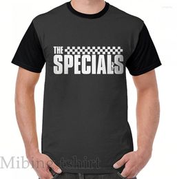 Men's T Shirts Funny Print Men Shirt Women Tops Tee The Specials Graphic T-Shirt O-neck Short Sleeve Casual Tshirts