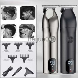 Full Body Massager Ceramic Electric Hair Clipper Men Barber Beard Trimmer Rechargeable Hair Cutting Machine for Men Low Noise Adult Hair Cut x0713