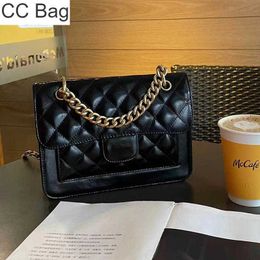 CC Bag Luxury Women Black Classic Flap Crossbody Designer Bag Leather Quilted Matelasse Chain Vintage Handbag Designer Multi Pochettes Suitcases Card Holder Sacoc