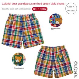 Shorts Children s Pants Summer 2023 Boy s Cotton Gauze Bear Grandpa 230711