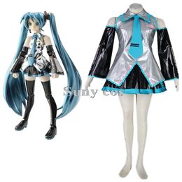 Vocaloid Hatsune Miku Anime Halloween Cosplay Costume208T