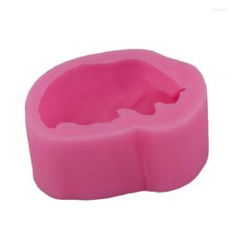 Baking Moulds 3D Candle Mould Creative Dog Cake Decoration Flexible Fondant Decorative Mould Kitchen Tool For DIY