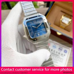 Wristwatches Men's And WoMen's 904l Stainless Steel Automatic Mechanical High Quality Waterproof Watch 34mm 39mm-CT CT