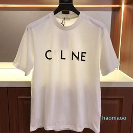 Womens Mens T-Shirt Designer Letters Print T Shirt 100% Cotton T Shirt Crew Neck Short Sleeve Tees Summer Casual Unisex Fashion Clothing Apparel 3 Colours M-3XL