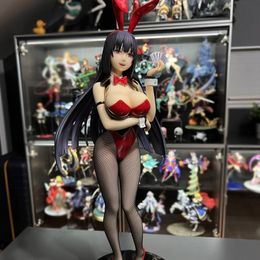 Movie Games original bulk defective B-style FREEing Kakegurui xx Yumeko Jabami 1/4 Bunny Ver Pvc action Figure Adults Collection Model doll