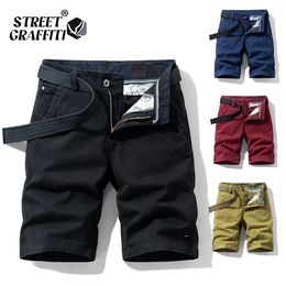 Mens Shorts Spring Men Cotton Solid Clothing Summer Casual Breeches Bermuda Fashion Jeans For Beach Pants Short 230710