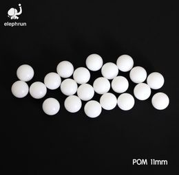 11mm Delrin ( POM ) / Celcon Plastic Solid Balls for Valve components, Low Load bearings, gas/water application