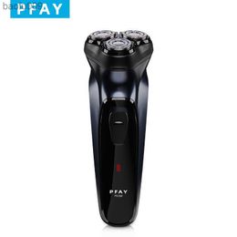 PFAY PA168 Electric Shaver for Men 3D Floating Rotary Men's Razor Beard Shaving Machine Type-C USB Rechargeable Beard Timmer L230520