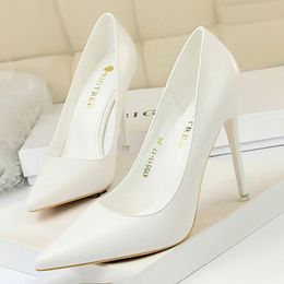 Dress Shoes BIGTREE Shoe Pumps Fashion High Heels Black Pink White Wedding Ladies Stiletto Women 2023 230721