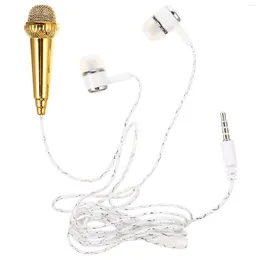 Microphones Mini Microphone Recording Portable Stereo Handheld Mobile Plastic Cellphone Tiny