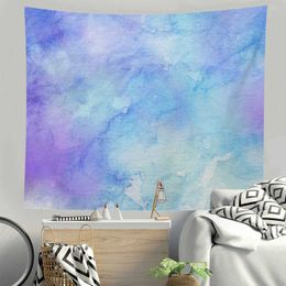 Tapestries Ink Faint Dye Gradient Colour Landscape Background Tapestry Home Decoration Wall Cloth