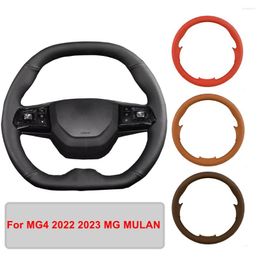 Steering Wheel Covers Artificial Leather Car Cover For Mg4 2023 Mg Mulan Customised Protection