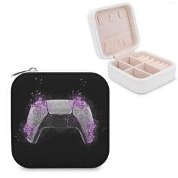 Jewellery Pouches Playstation 5 - Controller Shattered ( Pink ) Storage Box 2023 Organiser Travel Portable Case Boxes