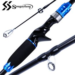 Boat Fishing Rods Sougayilang 1.8/2.1m rotary cast fishing rod carbon fiber wire guide rod strong roller seat ultra light fishing rod 230711