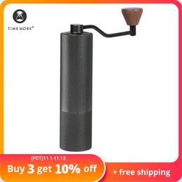 Manual Coffee Grinders TIMEMORE Store Slim Plus Manual Coffee Grinder Burr Upgrade Kitchen Home Travel Office Easy Grinder 230711