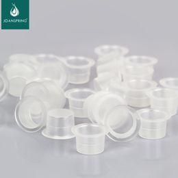 Permanent Makeup Skin 1000pcs SML Plastic Microblading Tattoo Ink Cups Pigment Caps Tattoo Colour Cup Disposable Holder Accessories Supplies 230711