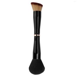 Makeup Brushes Portable Compact Foundation Concealer Face Blush Eco Friendly For Travel 4 In 1 Detachable Liquid Double Ended Brush Set