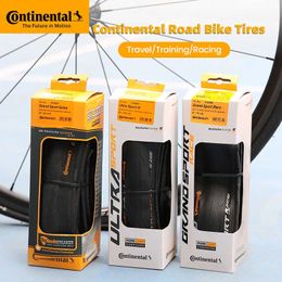 Bike Tyres 2pcs Continental Road Tyre ULTRA Sport III GRAND Sport Race Speed 700 25C/28C Road Bicycle Clincher Foldable Gravel Tyre HKD230712
