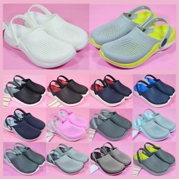 2023 Designer cross mens womens Sandals Dark Blue Mint Green Bone white light gray pink Bare powder Electro-optic powder Meat meal Outdoor Beach Shoes Slippers