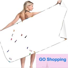 Big Brand Bath towels fashion beach towel Swimming Water Absorption And Sand Prevention Couples Sweat Wiping Towel Wrapping