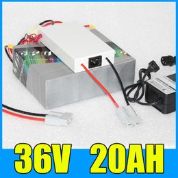 36V Lithium li-ion 20AH Battery Pack 42V 500W Electric bicycle Scooter bafang 36v Battery Free BMS Charger Shipping