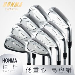 HONMA TW757VX Golf Irons 4-9 P A Club Men Right Handed Forged Iron Set R/S Flex Steel or Graphite Shafts