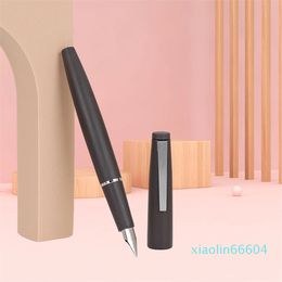 Fountain Pens 80 Series Fiber Black Pen Fine 038mm F 05mm Nib Writing school office pens grey