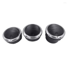 All Terrain Wheels Universal Car Vent Air Conditioner Deflector Outlet Ventilation 87mm Round Rotating Interior Vents For RV Bus Truck