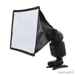 Flash Diffusers 20x30cm Foldable Photography Flash Diffuser Softbox Mini Photo Speedlight Reflector Soft Light Box Universal R230712