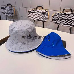 Wide Brim Hats Bucket Hats bucket hat designers hats reversible luxury sunshade men and women reversibleElegant charm fashion trend Good materials Casual four Seas