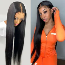 HD Lace Frontal Wig 13X6 Lace Front Human Hair Wigs Straight Lace Front Wig Transparent Lace Wigs 26Inch Closure Wig