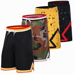 Outdoor Shorts Men Summer Basketball Shorts Male Sportswear Running Shorts Breathable Training Wear Plus Size Loose Shorts Zip pocket M-6XL 230711
