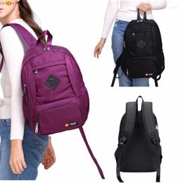 Backpack CFUN YA Fashion Woman Waterproof Nylon Handlbag Solid Multi-Pocket Travel Rucksack Feminina School Bags Laptop