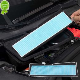 Car Air Inlet Filter Melt Blown Fabric Air Flow Vent Cover Anti-Blocking Intake Filter Cover Accessories for Tesla Model 3 2022