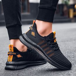 Dress Shoes Men Casual Shoes Breathable Mesh Sneakers Comfortable Walking Footwear Male Running Sport Shoes Lace Up Walking Shoe 230711