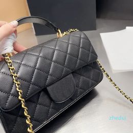 2023-Fashion Women Bag Designer Tote Bag Crossbody Bags Fashion Handbag Gold chains Brand Leather Shoulder Handbag With Handle mini